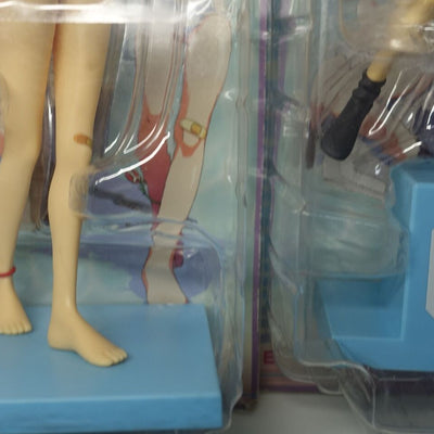 SEGA Evangelion Rei & Asuka White Suim Suit Figure Set