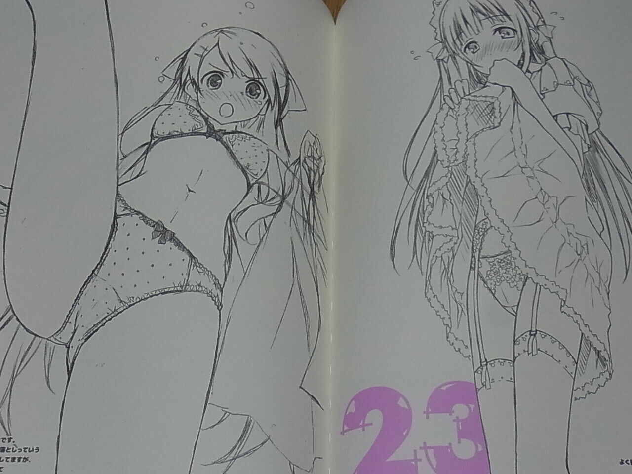 Kantoku Rough & Line Art Book S-KISS #5