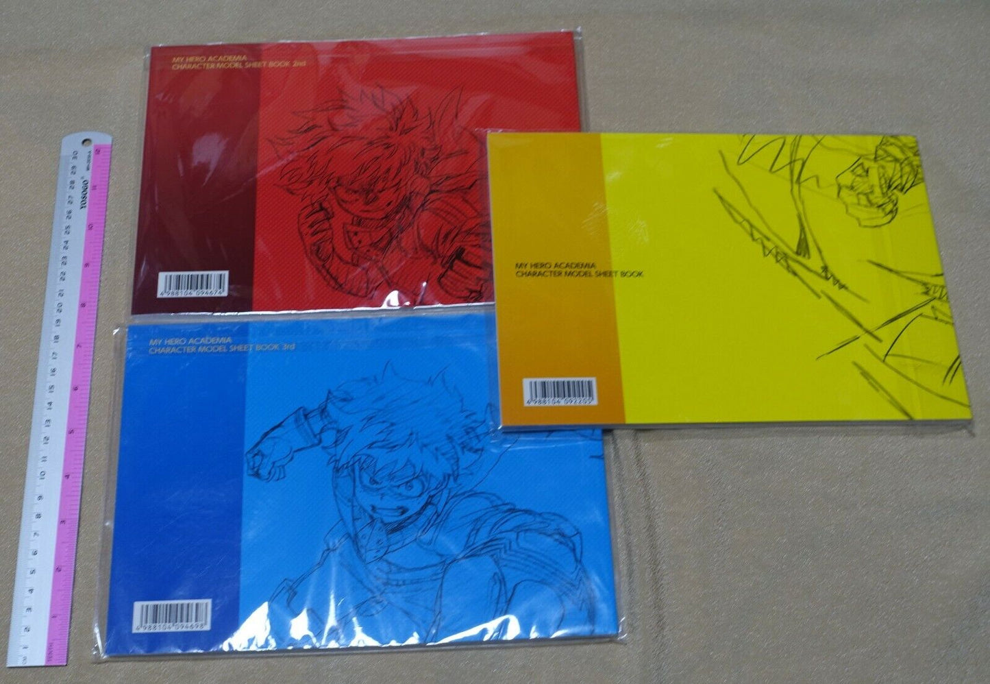 My Hero Academia Setting Art Collection Vol.1-3 Set