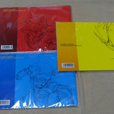 My Hero Academia Setting Art Collection Vol.1-3 Set