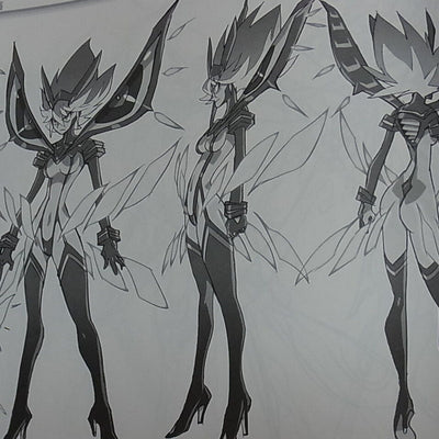 THE ART OF KLK Vol.1-3 Complete Set Kill la Kill Design art Book 148page