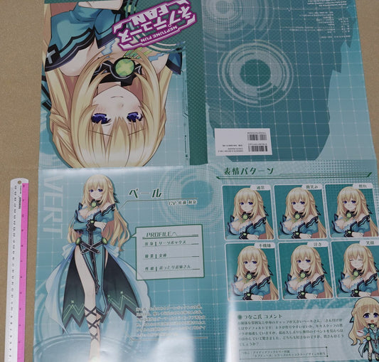 Hyperdimension Neptunia Folded Big Poster Vert