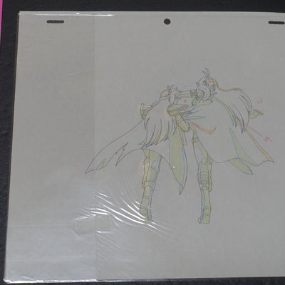 Cel & Raw Key Frame Art The Slayers Rina & Naga B18 Japanese Animation
