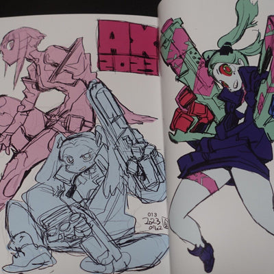 Hiroyuki Imaishi Art Work Book 1923 Cyber Punk Edge Runners etc C102