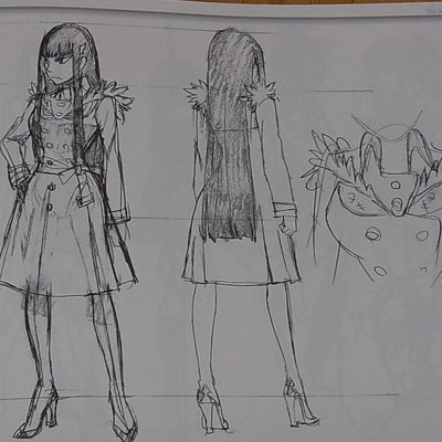 THE ART OF KLK Vol.1-3 Complete Set Kill la Kill Design art Book 148page