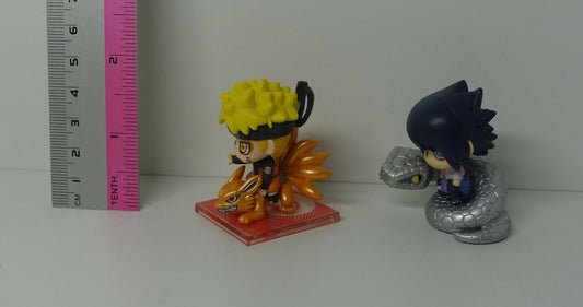 Petit Chara Land Naruto Shippuden Shinobi War Summon Hen Naruto & Sasuke Figure