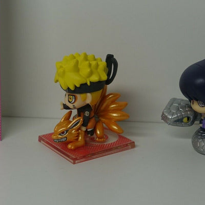 Petit Chara Land Naruto Shippuden Shinobi War Summon Hen Naruto & Sasuke Figure