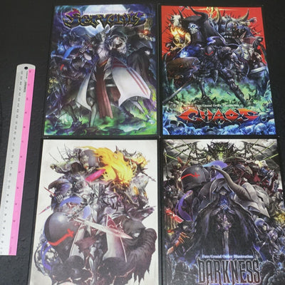 Metajan K-SUWABE Fate Grand Order FGO Official Illustrator's Fan Art Book 4 Set