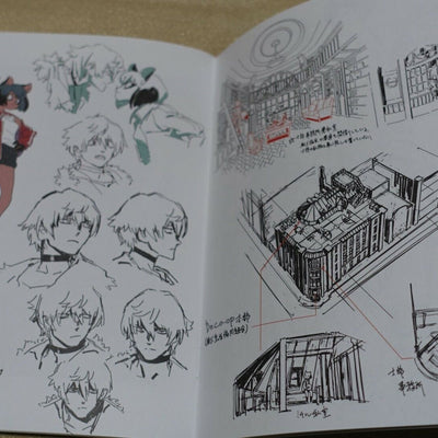 BNA Animation Art Work Book 3 Set vol.2 Design Key Frame Story Board B.N.A