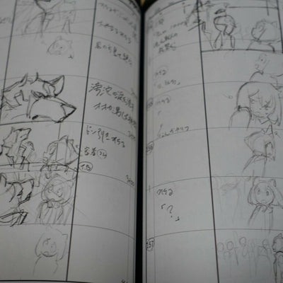 BNA Animation ep1 CONTE BOOK STORY BOARD ART BOOK Yoh Yoshinari Hiroyuki Imaishi