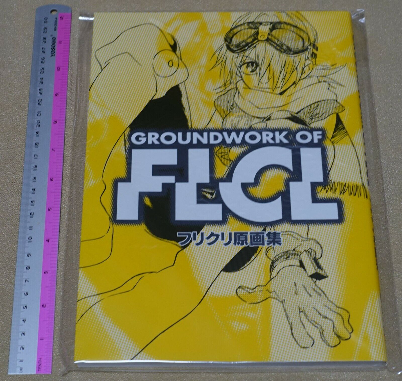 3-7 Days from Japan FLCL Key Frame Art Collection GROUND WORK OF FLCL 222 page