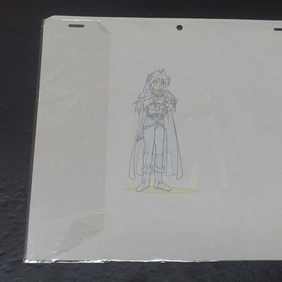 Cel & Raw Key Frame Art The Slayers Rina A11 Japanese Animation