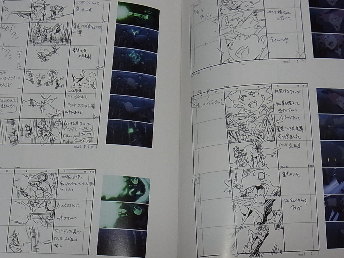 Little Witch Academia Story Board Art Book Vol.2 Epi04-06