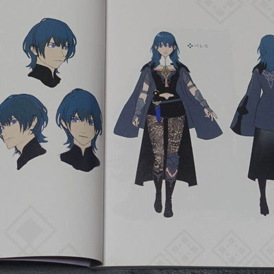 Fire Emblem Three Houses Setting Collection Book Fodlan ART BOOK