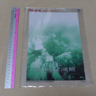 Pioneer Animation PVC Art Sheet Clear File & Post Card Haibane Renmei Rakka