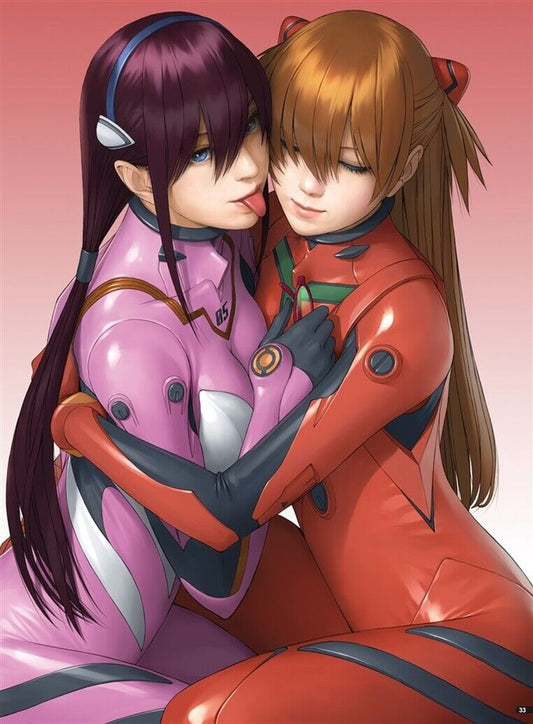 Castlism Evangelion Color Fan Art Book EVA GIRLS ILLUSTRATIONS 7