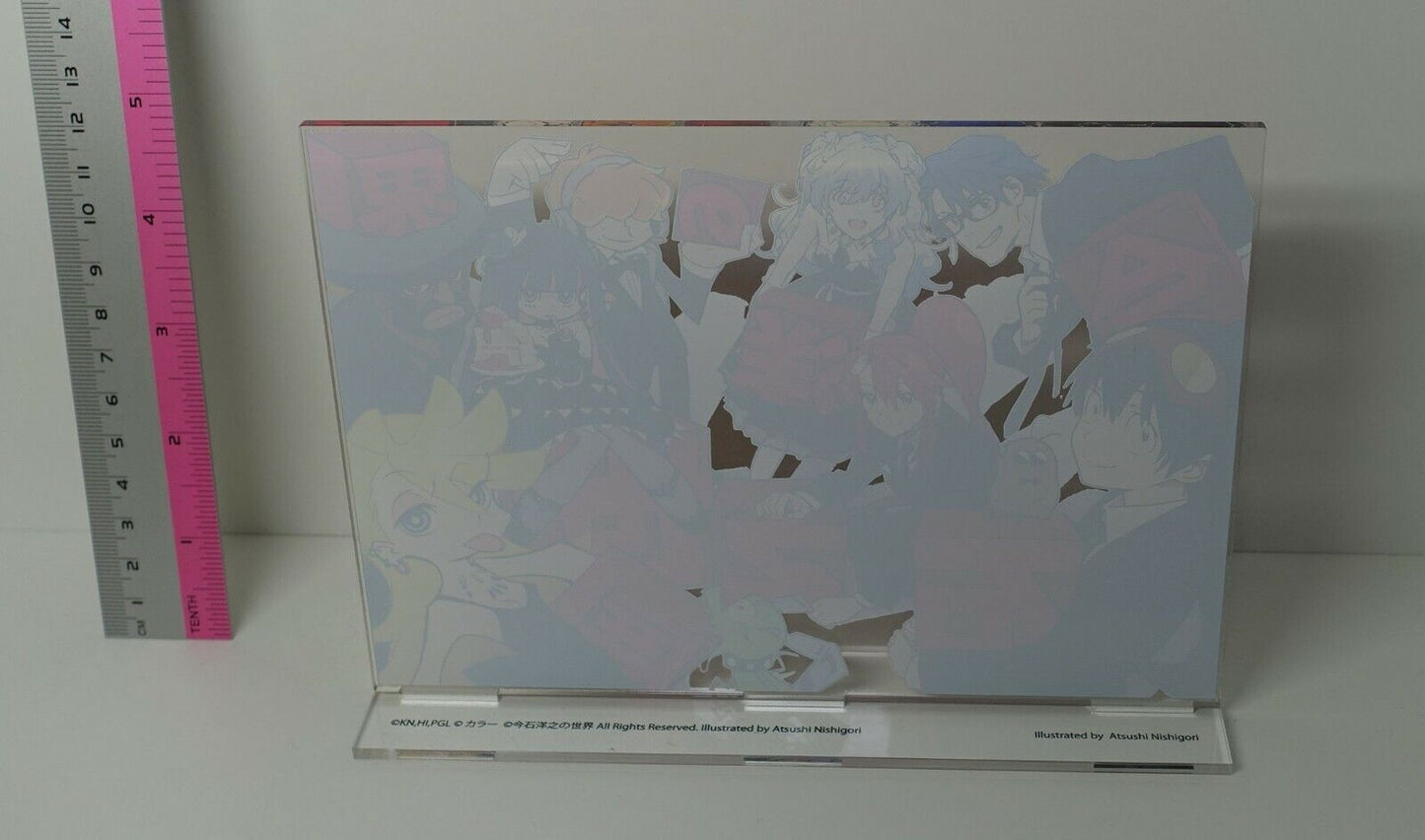 World of Hiroyuki Imaishi Expo Acrylic Stand Panel Atsushi Nishigori