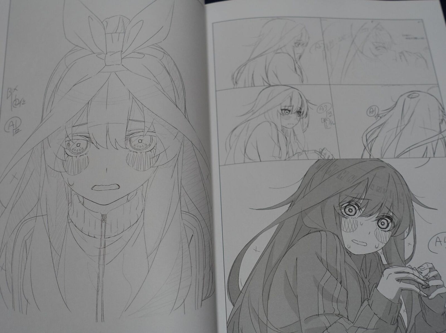The Quintessential Quintuplets Animation Director Key Frame Revision Work Book
