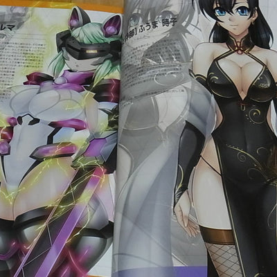 TAIMANIN ASAGI BATTLE ARENA CHARACTER VISUAL BOOK 4 NINJA GIRL