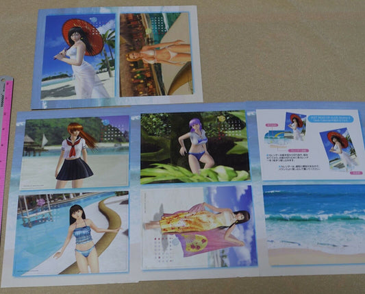 Dead Or Alive Xtreme Desk Calendar Card