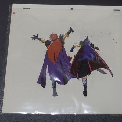 Cel & Raw Key Frame Art The Slayers Rina & Naga D12 Japanese Animation