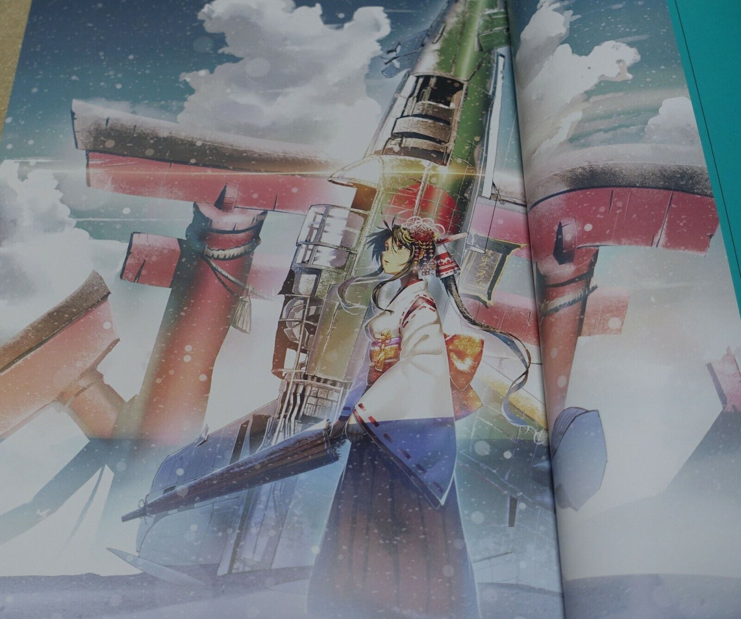 Mahoukaihei Toshokan Arpeggio of Blue Steel & Kancolle Color Fan Art Book