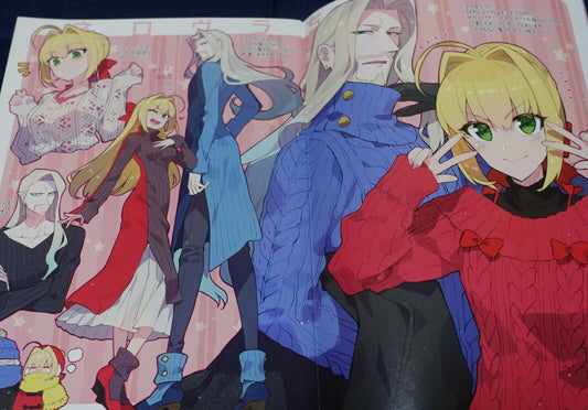 ReDrop Fate FGO Color Fan Art Book knit