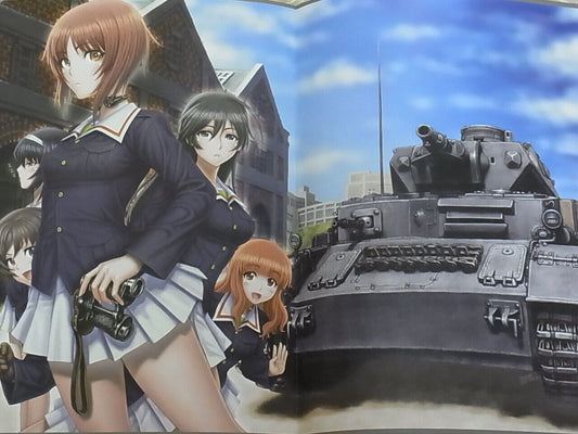 Tsukasa Jun GIRLS und PANZER Fan Art Poster Book C86 B4 big size