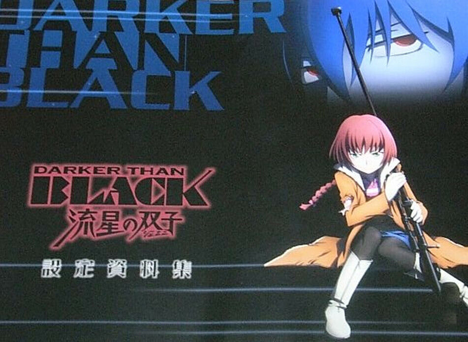 Darker than Black Ryusei no Gemini Setting Art Book Gemini of the Meteor