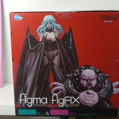 3-7 days from Japan FREEing Figma BERSERK SLAN & CONRAD Action Figure set