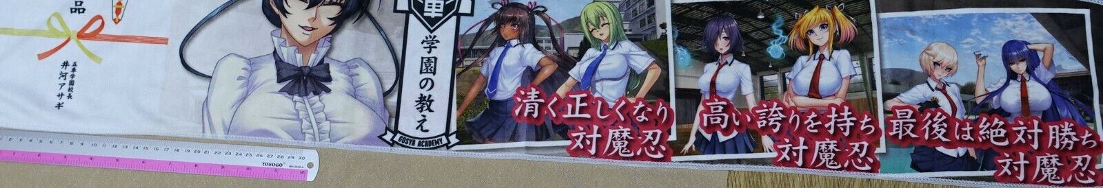 Lilith TAIMANIN ASAGI SERIES Gosha Gakuen Special Muffler Towel