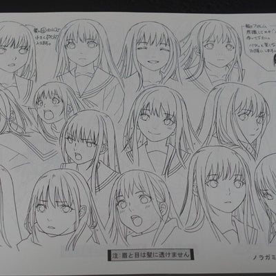 Animation Noragami Setting Art Work Book