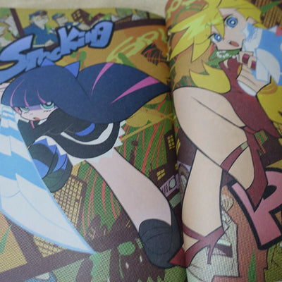 Panty and Stocking Design Data Illustration Art Book DATENCITY PAPARAZZI &