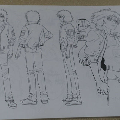 WOLF'S RAIN Setting Art Collection Book Toshihiro Kawamoto