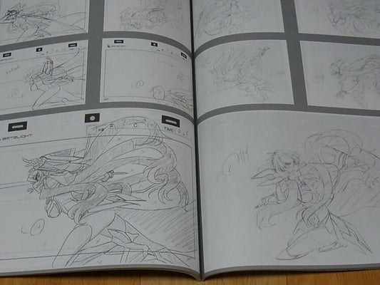 Senki Zesshou Symphogear Key Frame Art Collection Doujinshi Hanyu Rough 01
