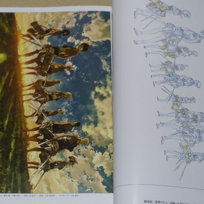 WIT STUDIO Attack on Titan Illustration Art Book vol.1 & 2 Set