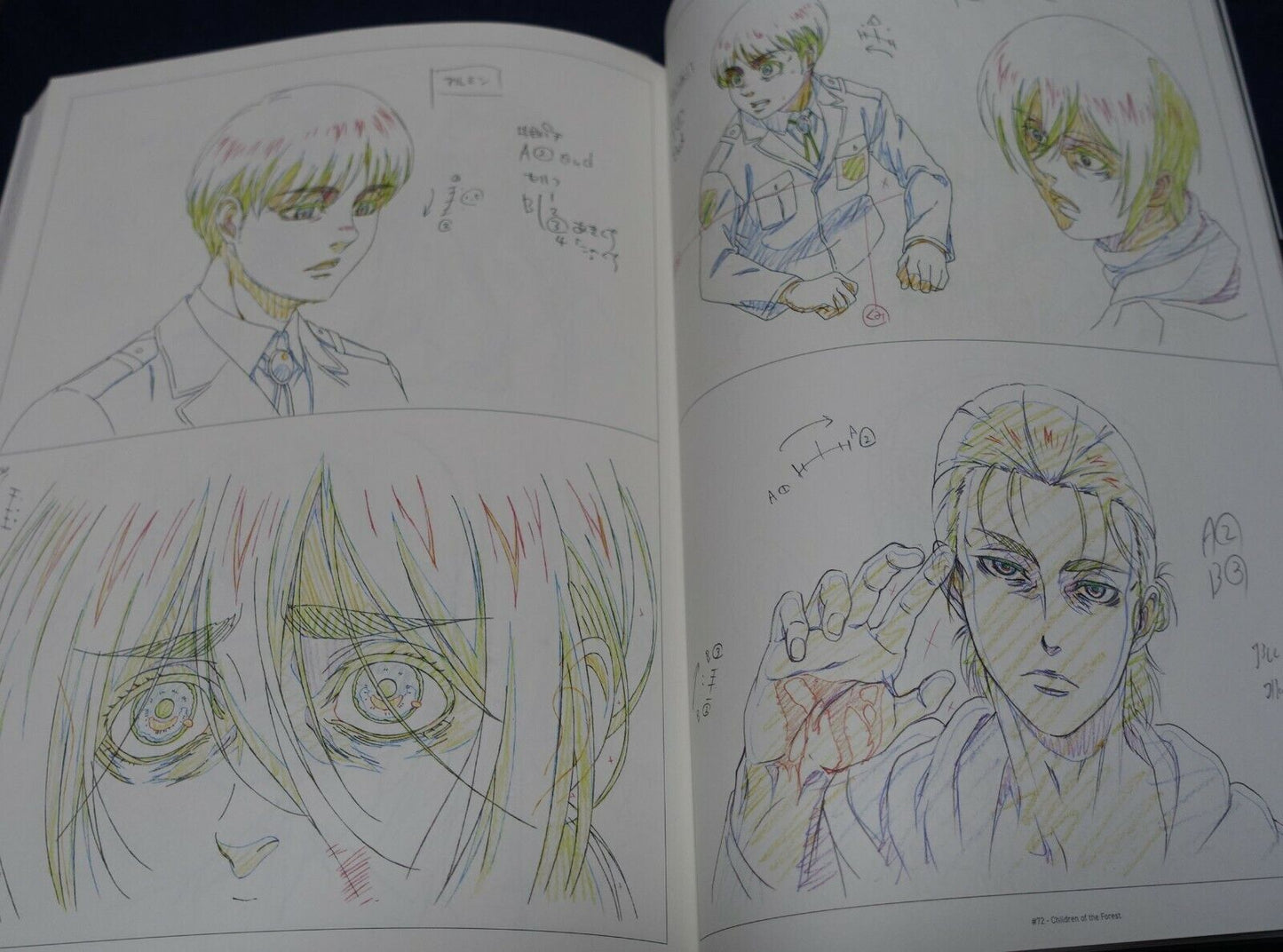 MAPPA ATTACK ON TITAN FINAL SEASON PART 1 DESIGN & ANIMATION KEY FRAME WORK BOOK