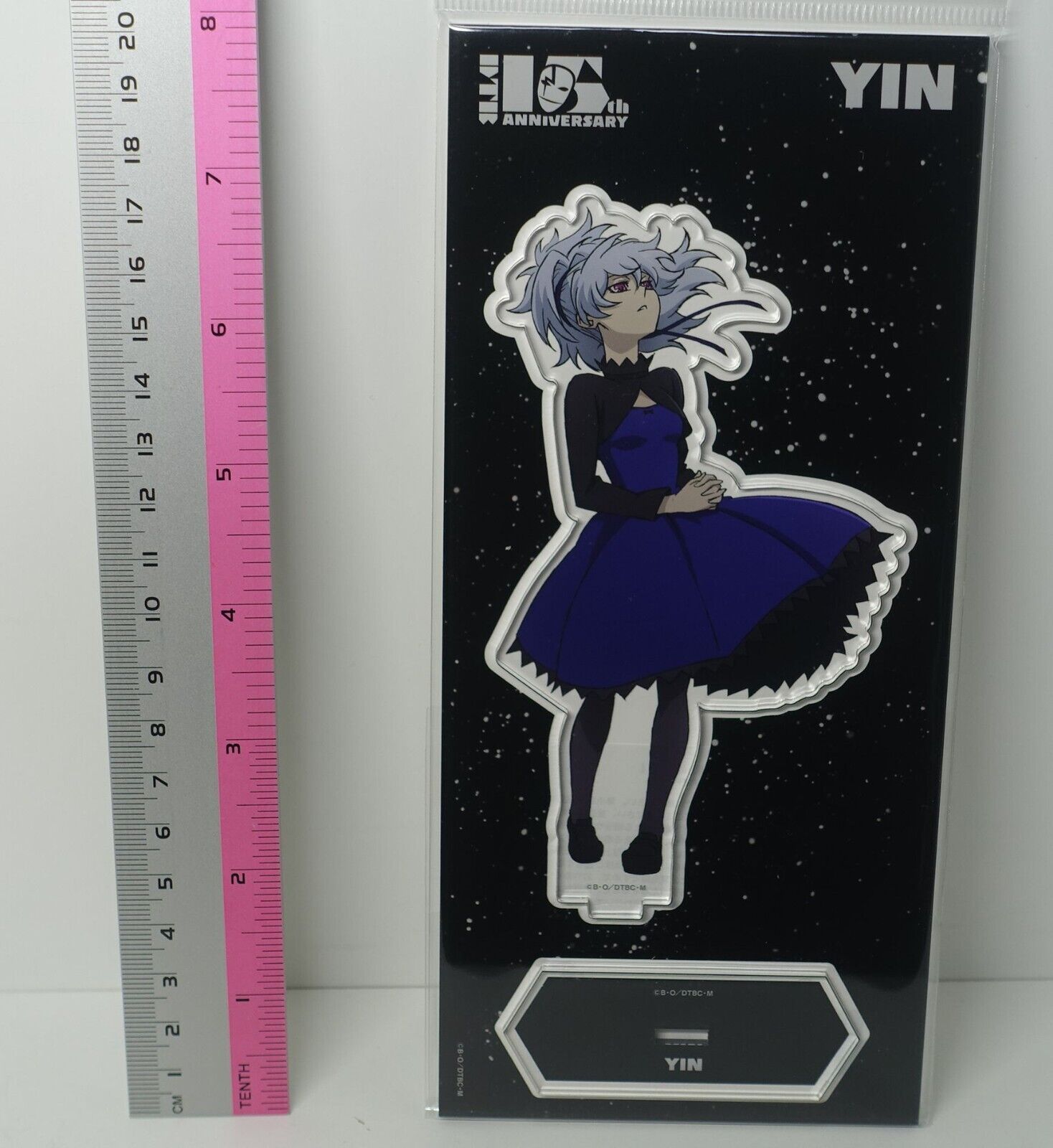 DARKER THAN BLACK 15th ANNIVERSARY GOODS Acrylic Stand Figure YIN