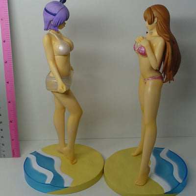 Dead Or Alive Extra Summer Beach Figure Statue Set Kasumi & Ayane DOA no box