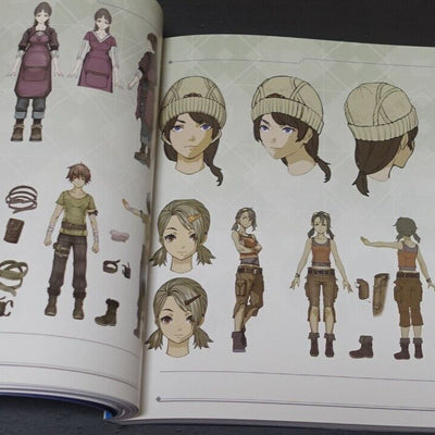 Xenoblade 3 Collected Works Setting Art Book Xenoblade3