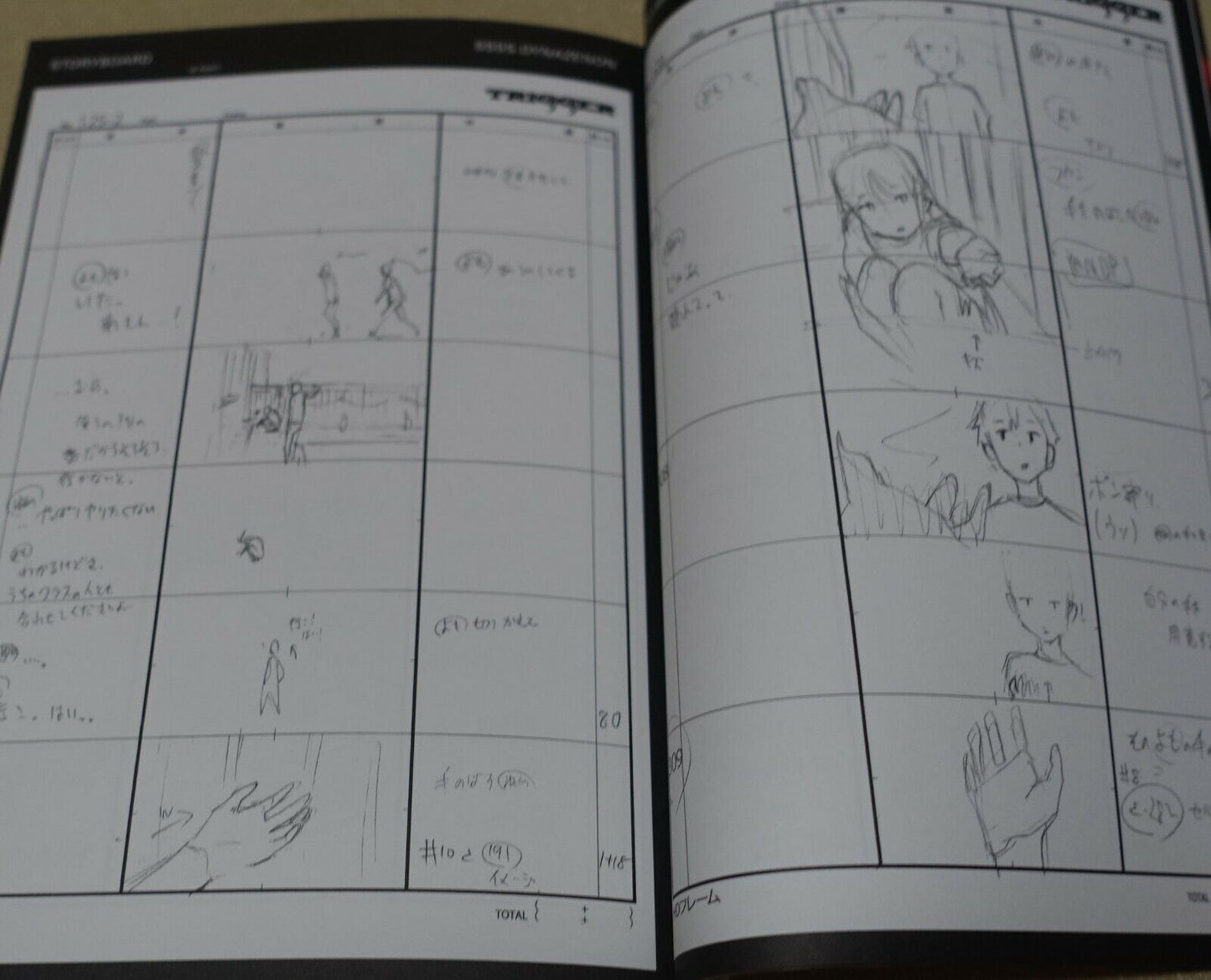 SSSS.DYNAZENON STORY BOARD ART BOOK Vol.12 GRIDMAN STORYBOARD