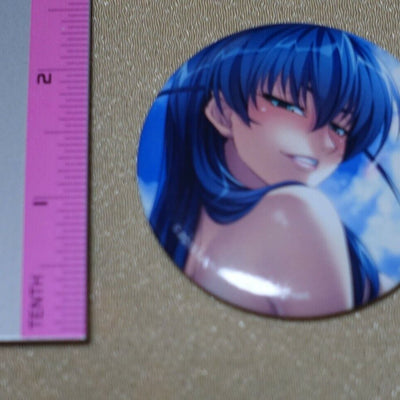Taimanin Asagi Series Steel Badge Asagi