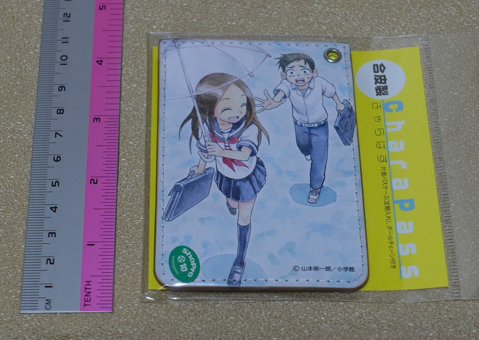 Teasing Master Takagi-san Karakai Jouzu Pass Case ID Badge Holder