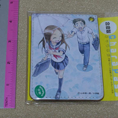 Teasing Master Takagi-san Karakai Jouzu Pass Case ID Badge Holder