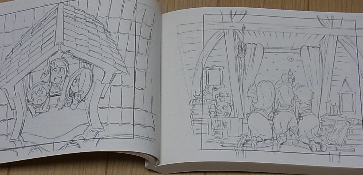 Yusuke Yoshigaki Little Witch Academia Illustration & Character Design Art Book