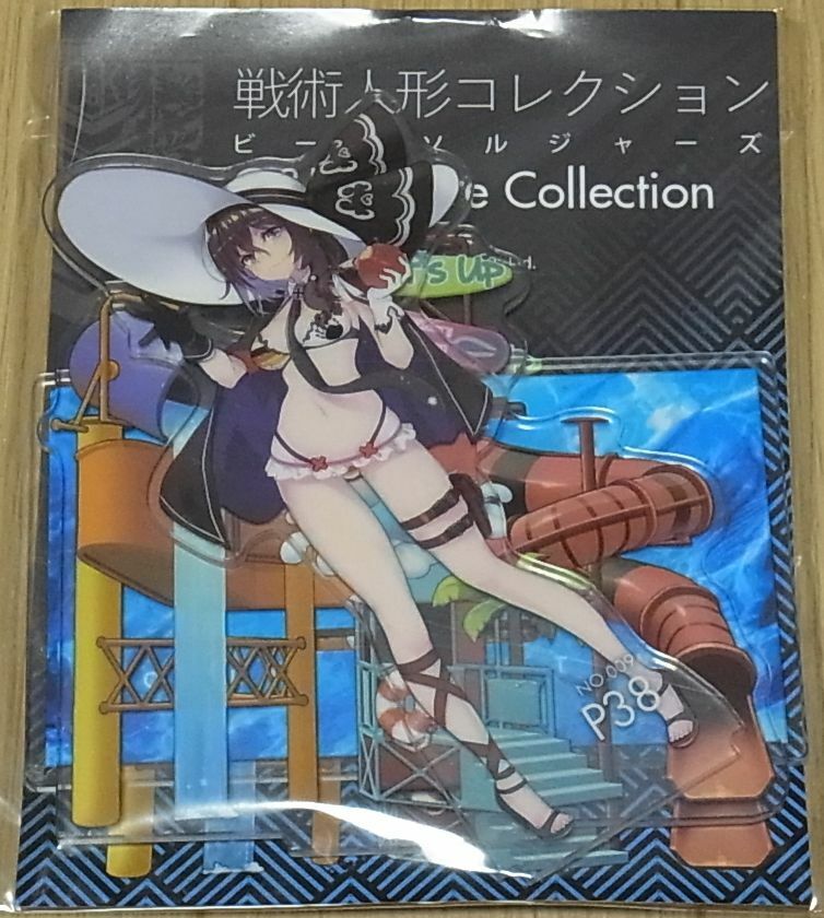 Girls' Frontline Beach Soldiers Acryl Stand Figure P38 Dolls' Frontline C96