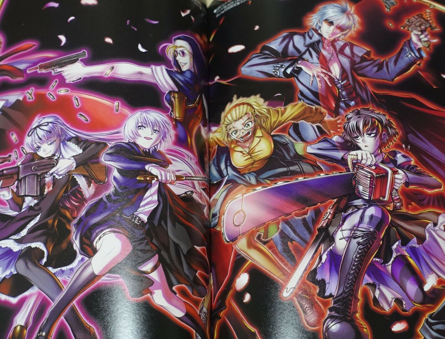 Rei Hiroe Black Lagoon Newest Illustration Art Book Onslaught