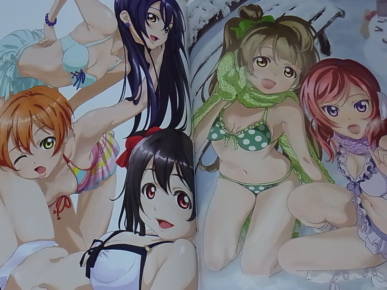 Love Live! and other Characters Color Fan Art Book Irasuto Syuu Lovelive