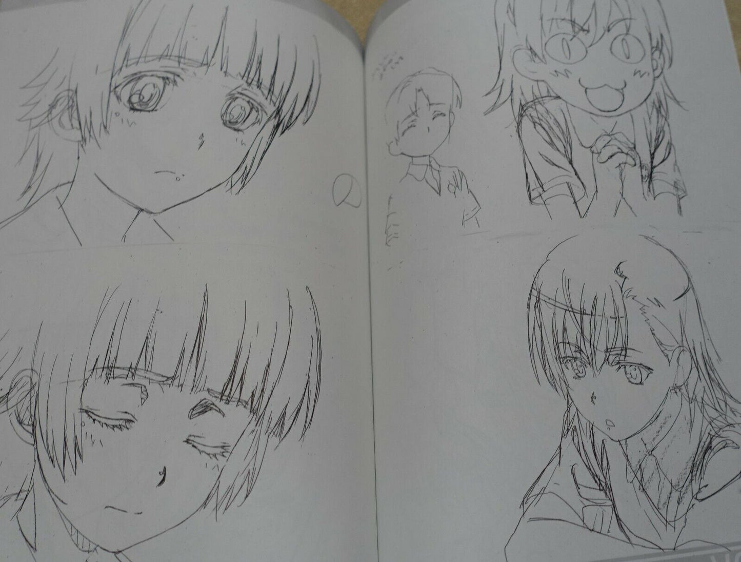 Yuichi Tanaka A Certain Scientific Railgun Designer's Art Book Index.note 8