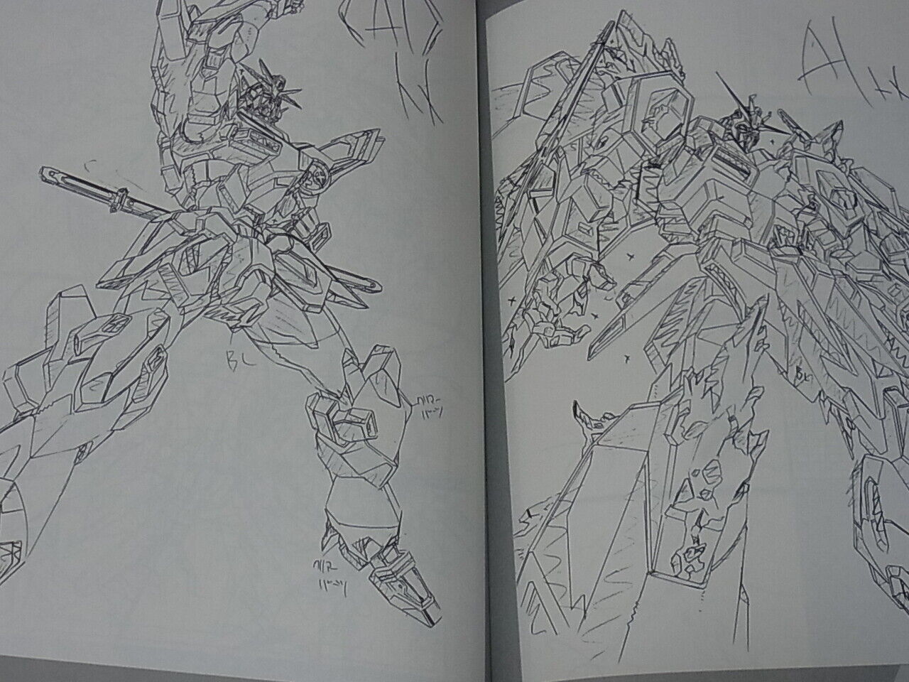 Masami Obari Robot Animation Art Work Book Gundam Iron-Blooded Orphans etc